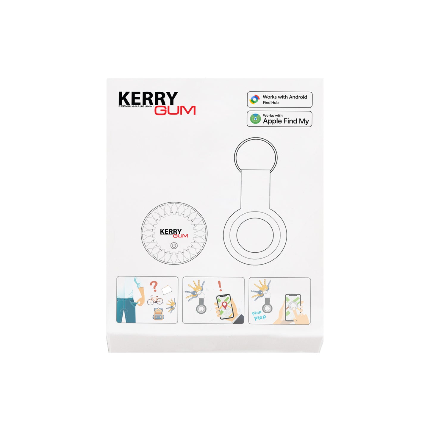 DualTag "classic" Bluetooth-Tracker