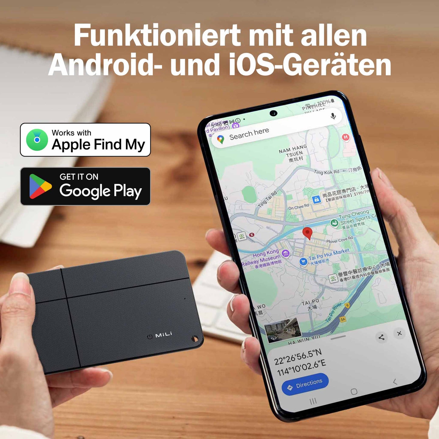 MagFind "card" Bluetooth-Tracker