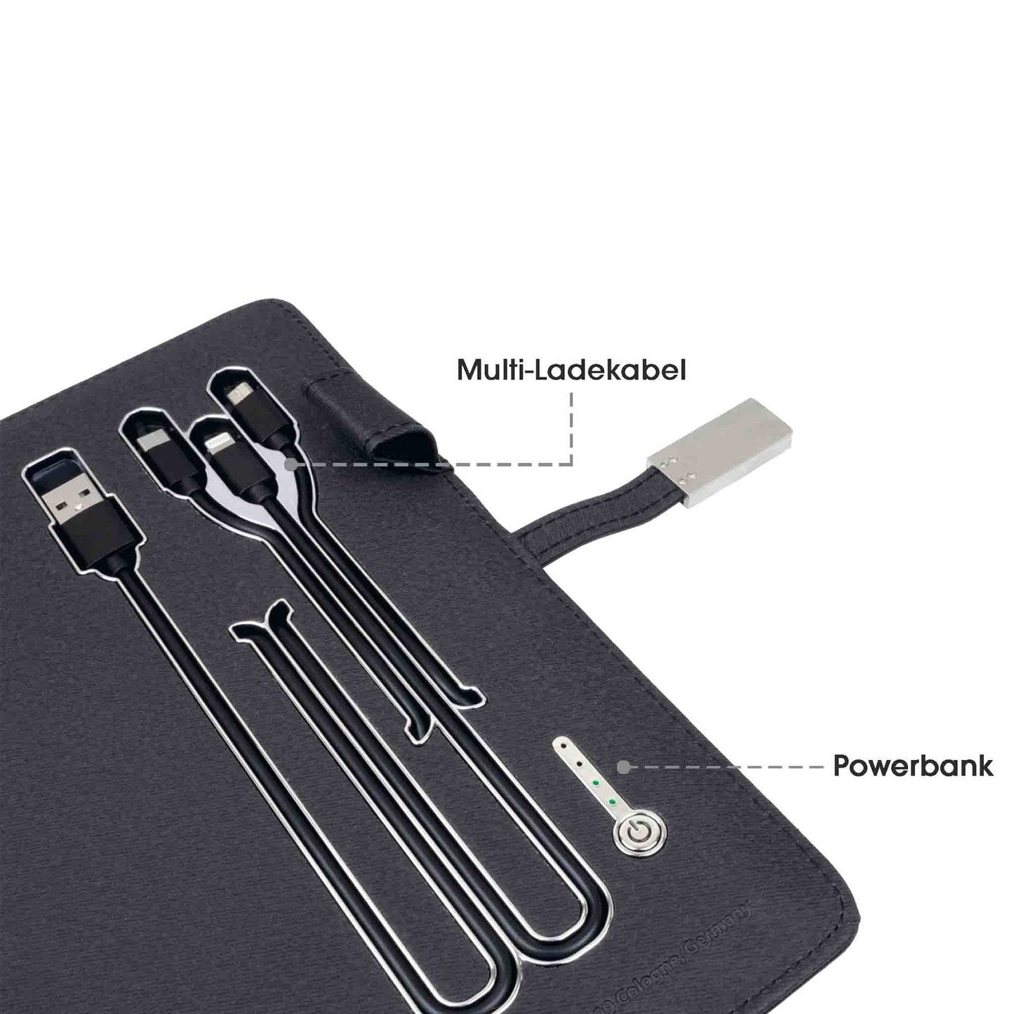 MagNote LED "exclusive" Notizbuch