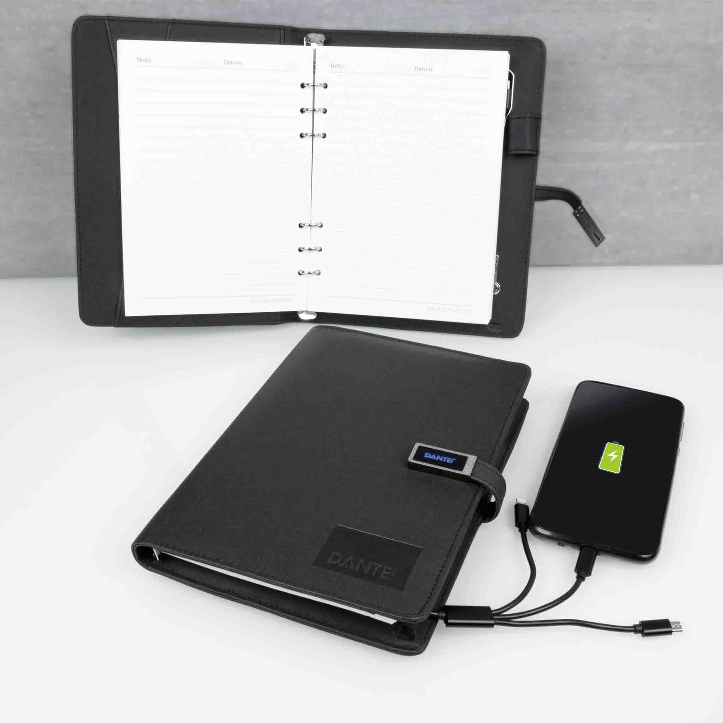 MagNote LED "exclusive" Notizbuch
