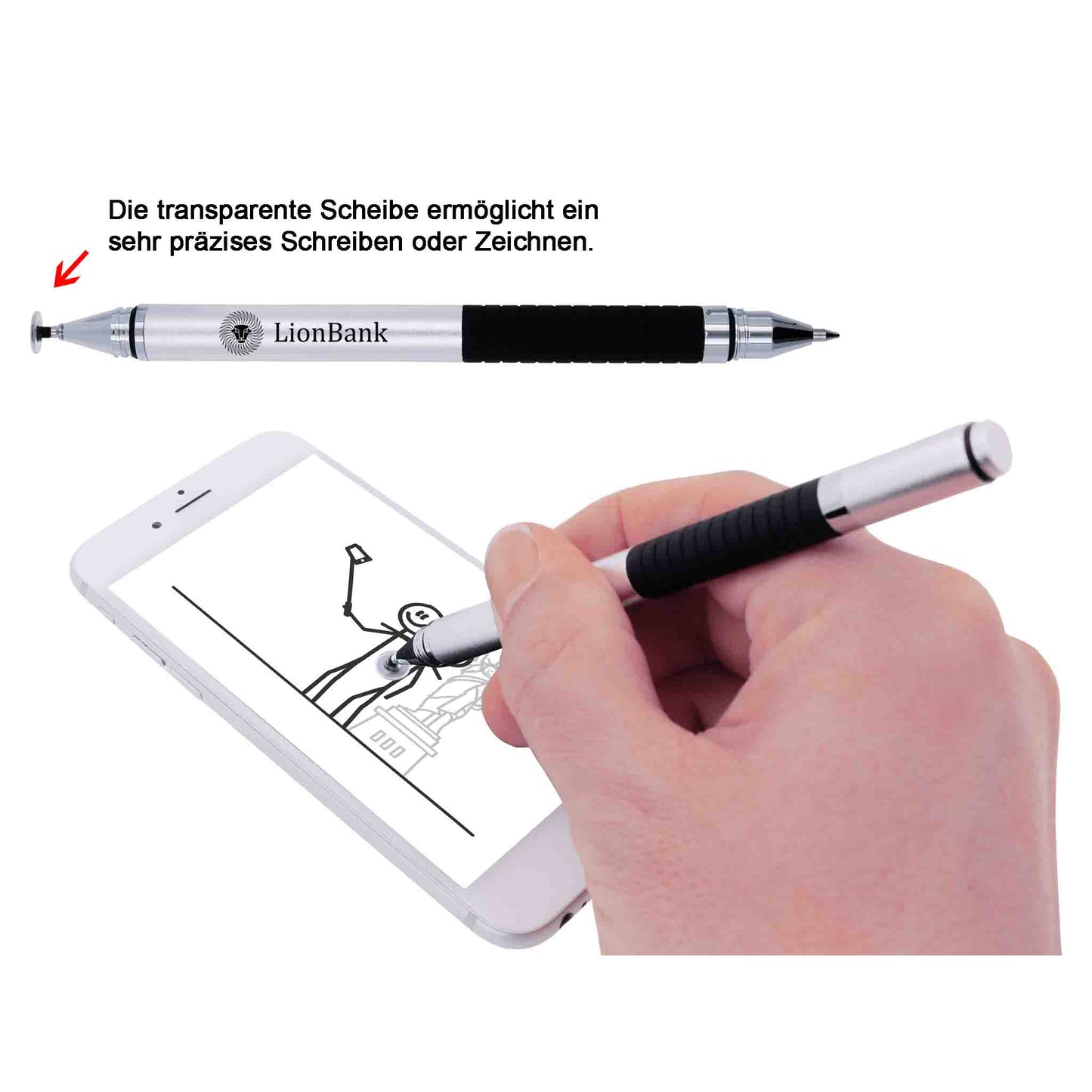 MagPen metal "circle" Kugelschreiber