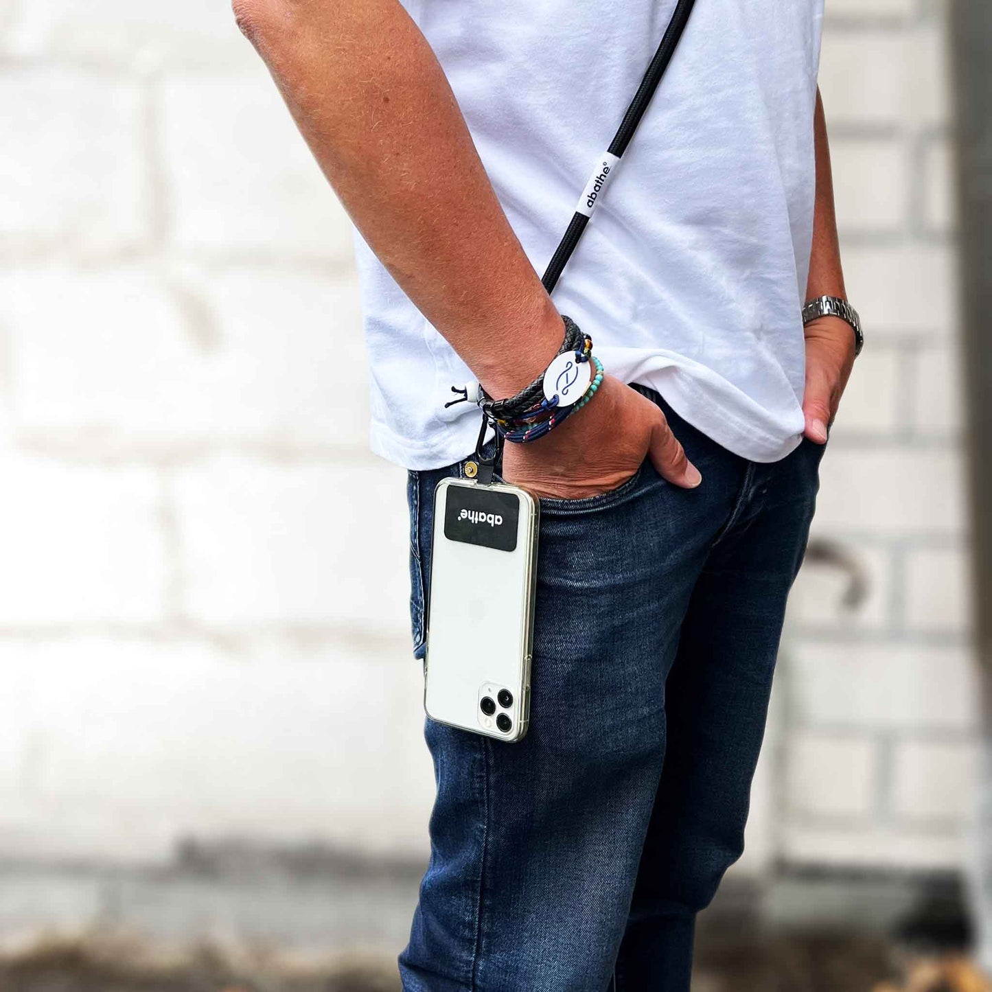 MagPhone cord "exclusive" cell phone chain