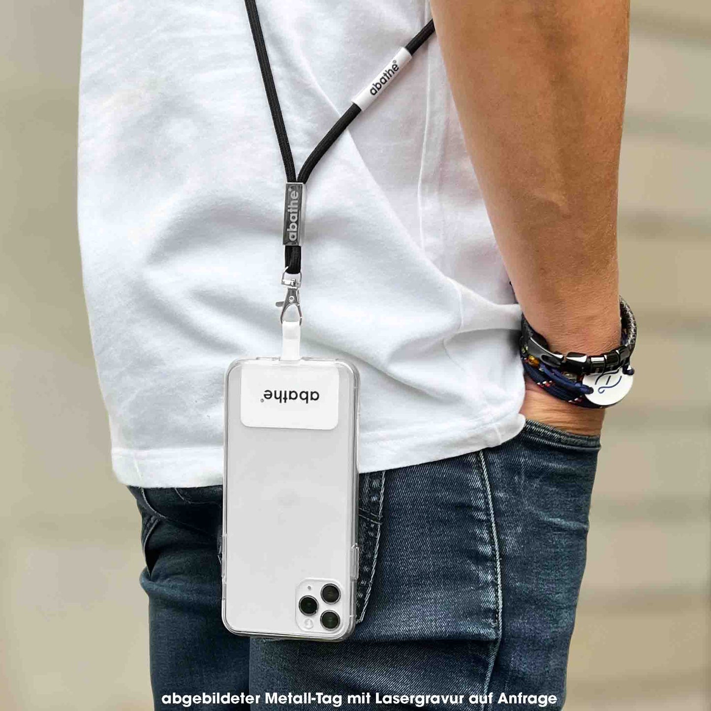 MagPhone cord eco "rPET" cell phone chain