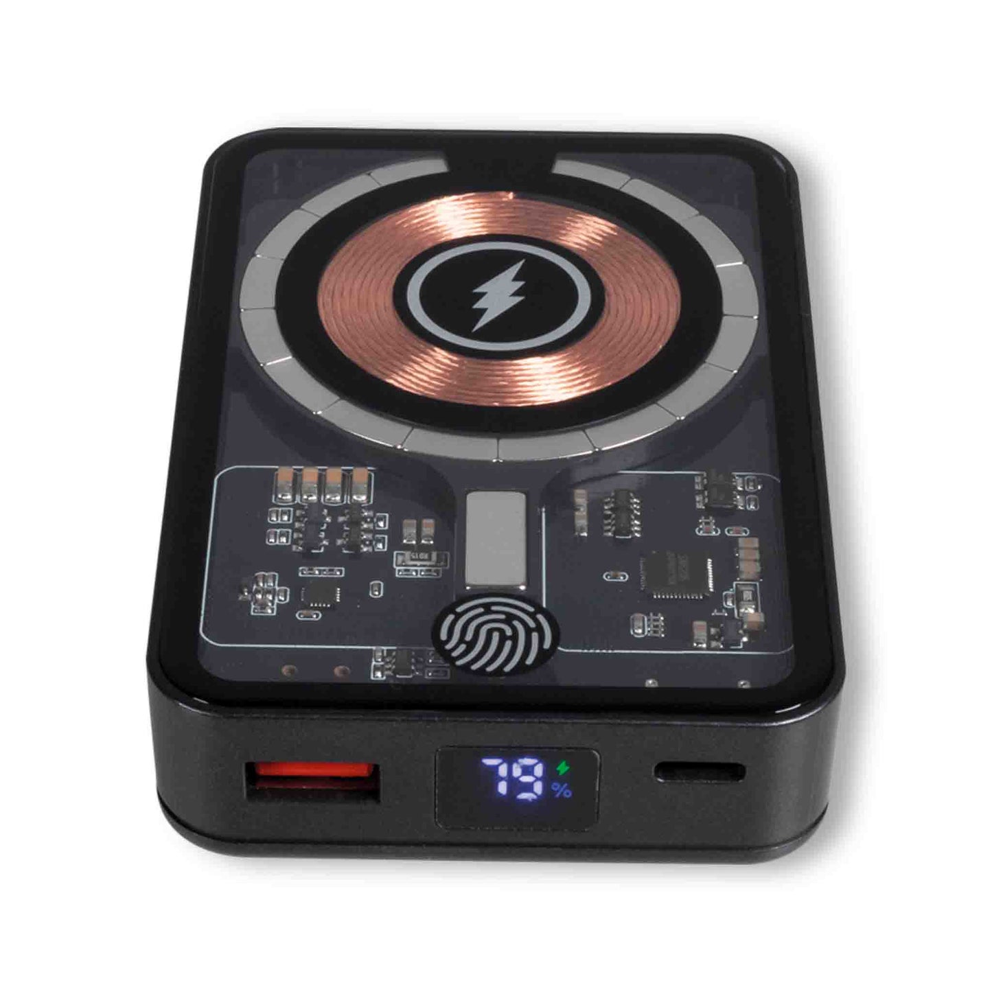 MagPower transparent "10,000mAh" wireless charger