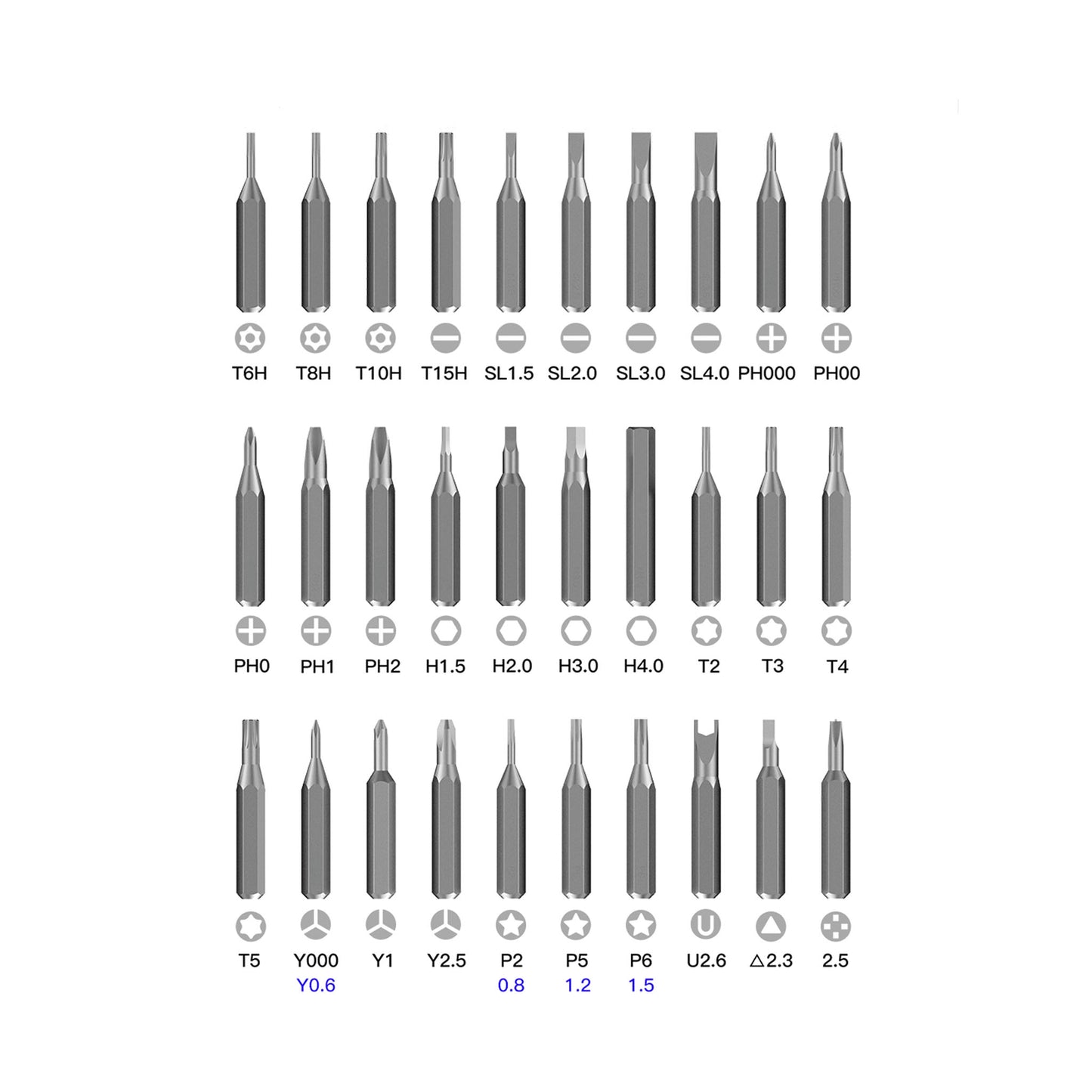 MagTool "dome" Schraubenzieher-Set