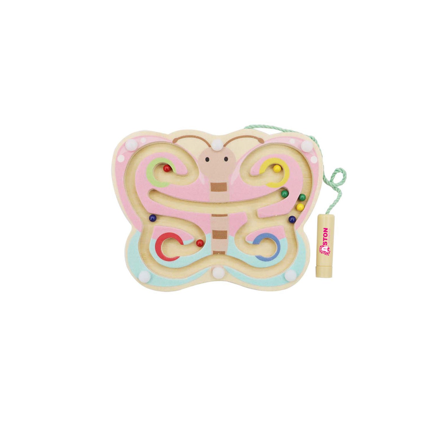 MagToy wood "magnet" toy