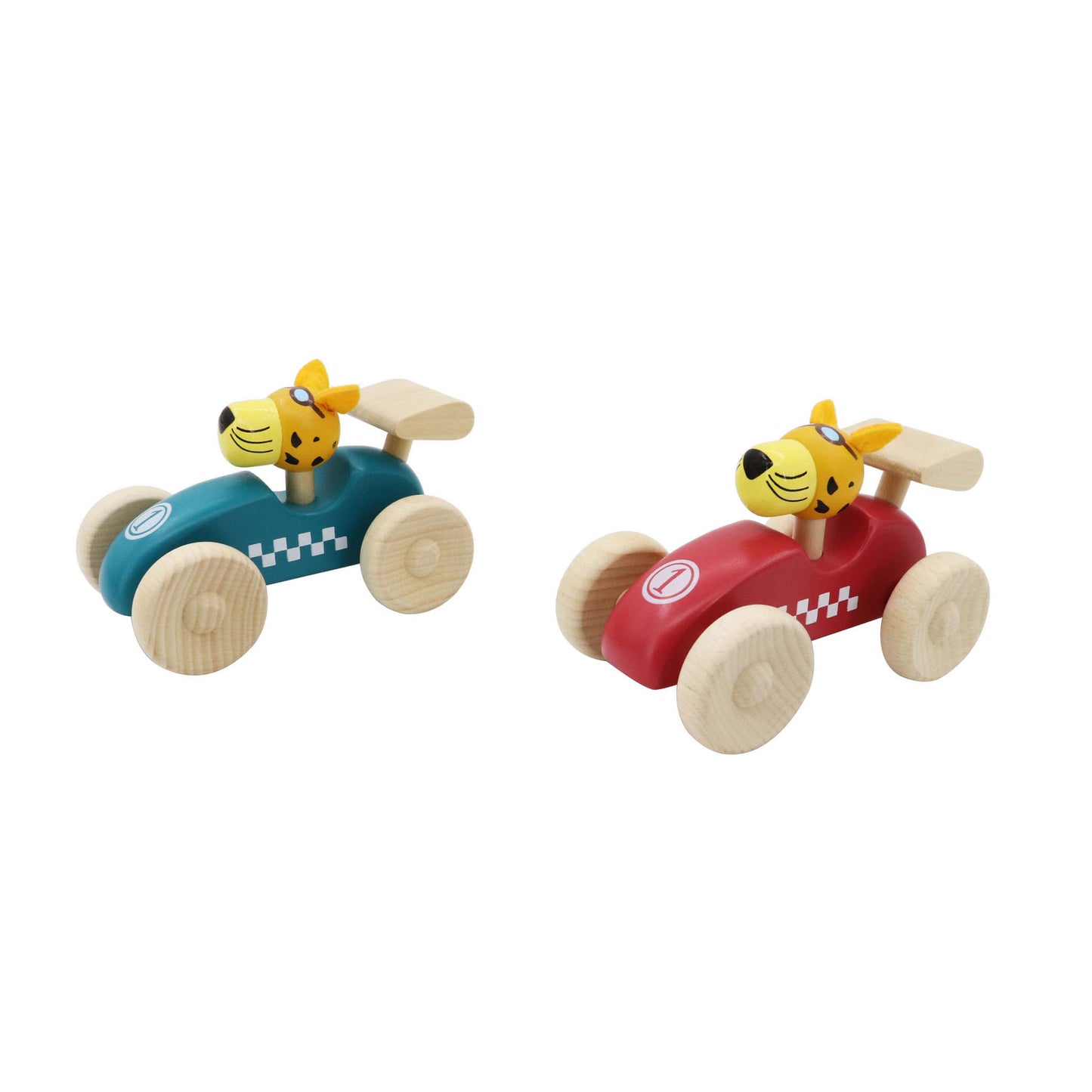 MagToy wooden "race car" toy