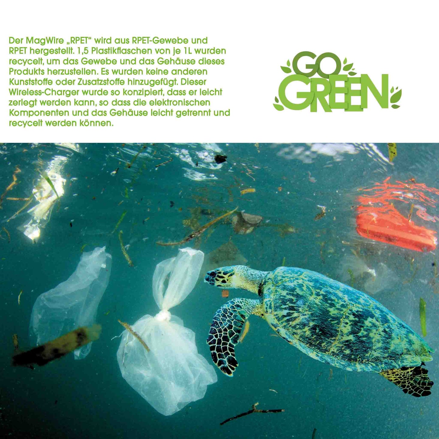 MagWire "RPET" wireless charger