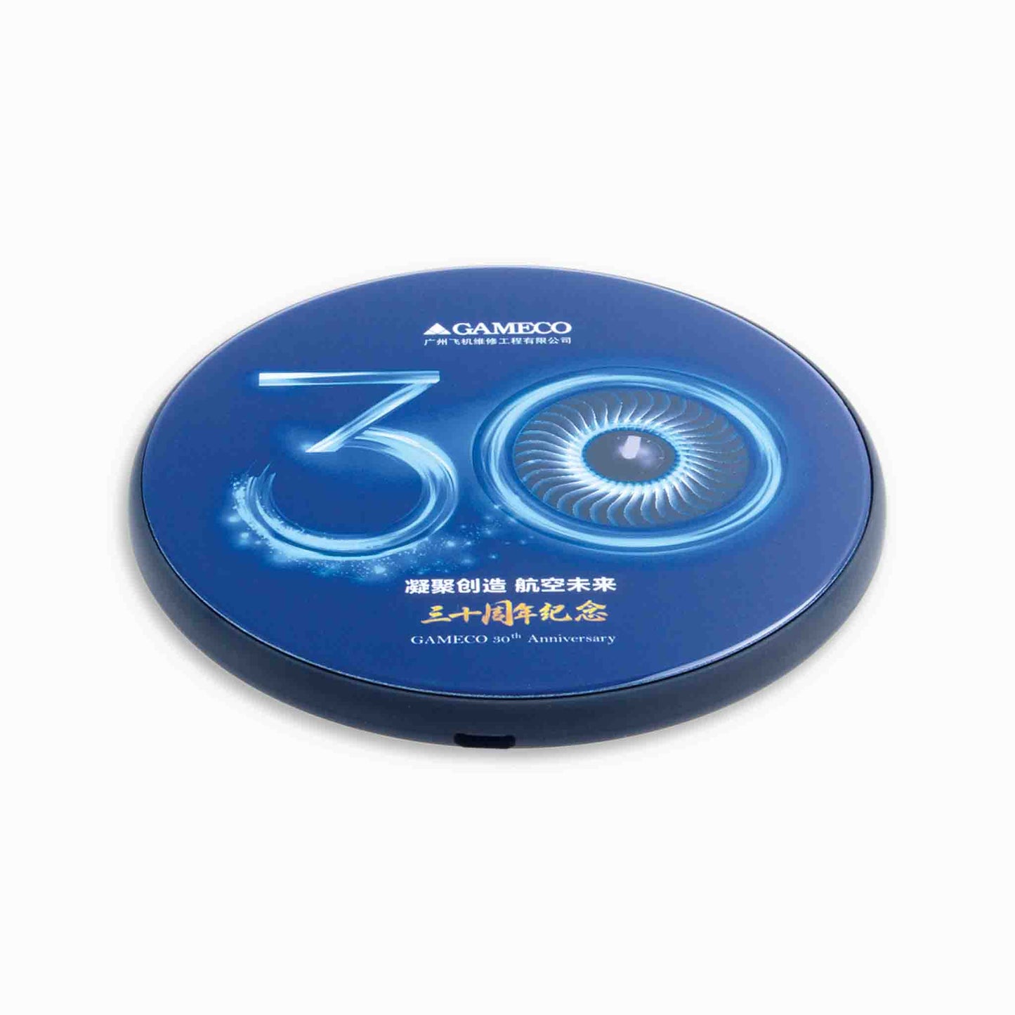 MagWire LED "glass" wireless charger