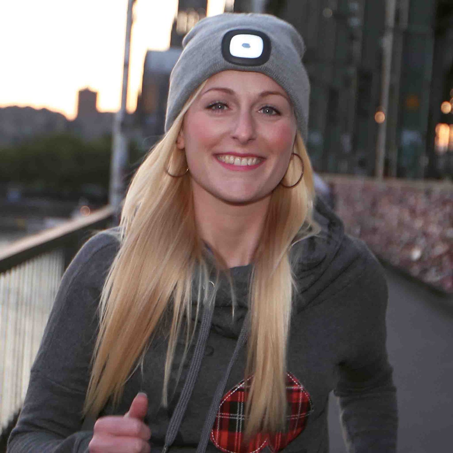 Moodbild Frau joggen