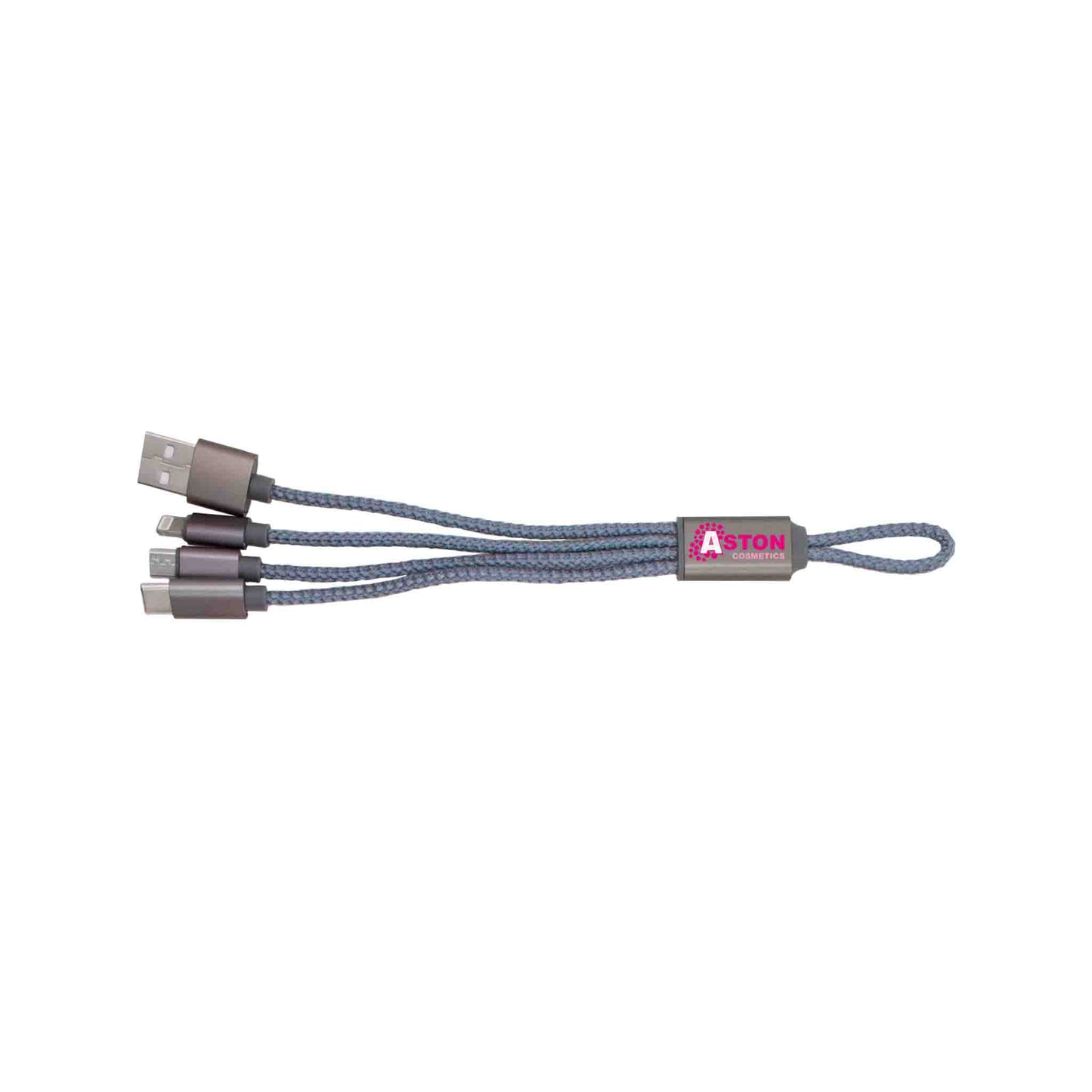 USB-Kabel grau