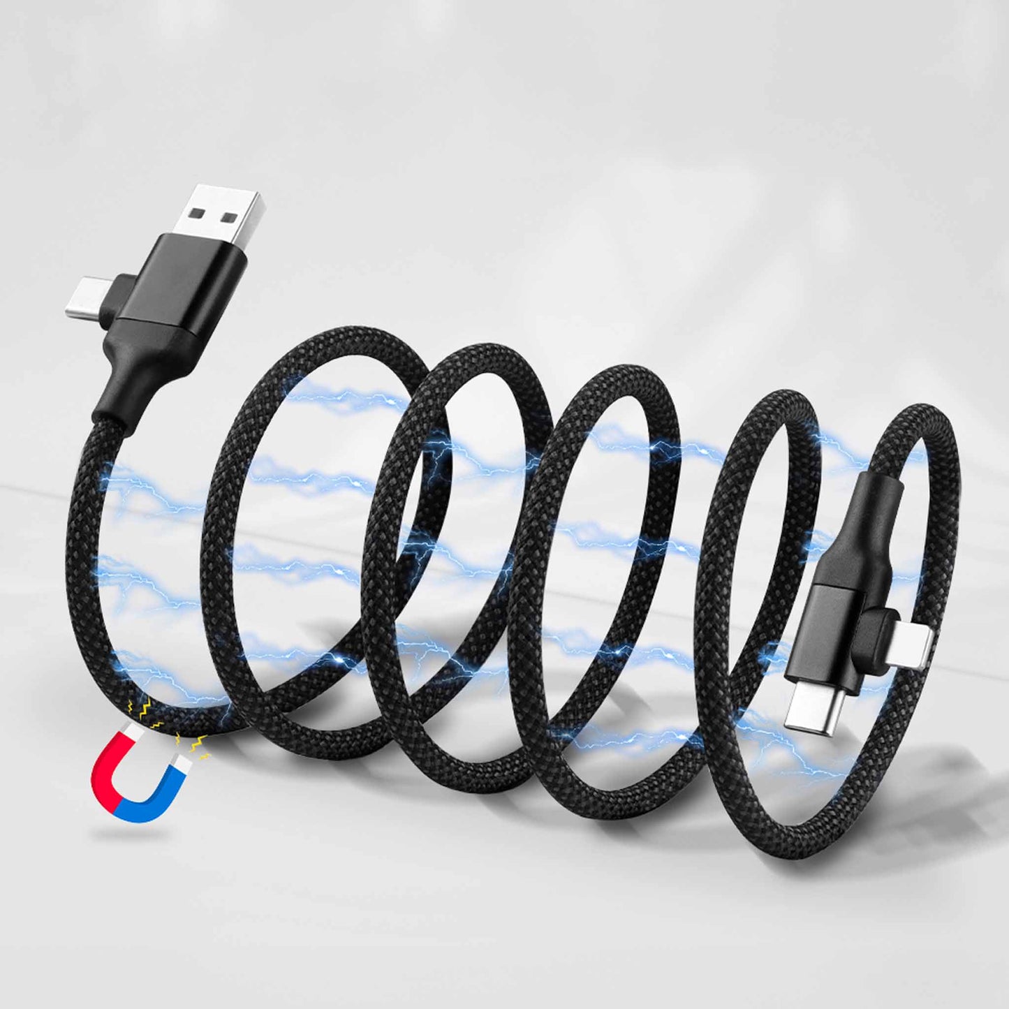 Kabel mit visueller Magnetfunktion