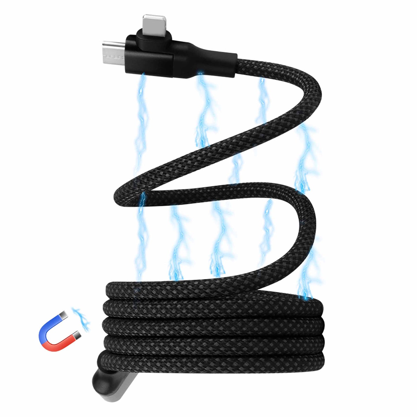 Kabel mit visueller Magnetfunktion