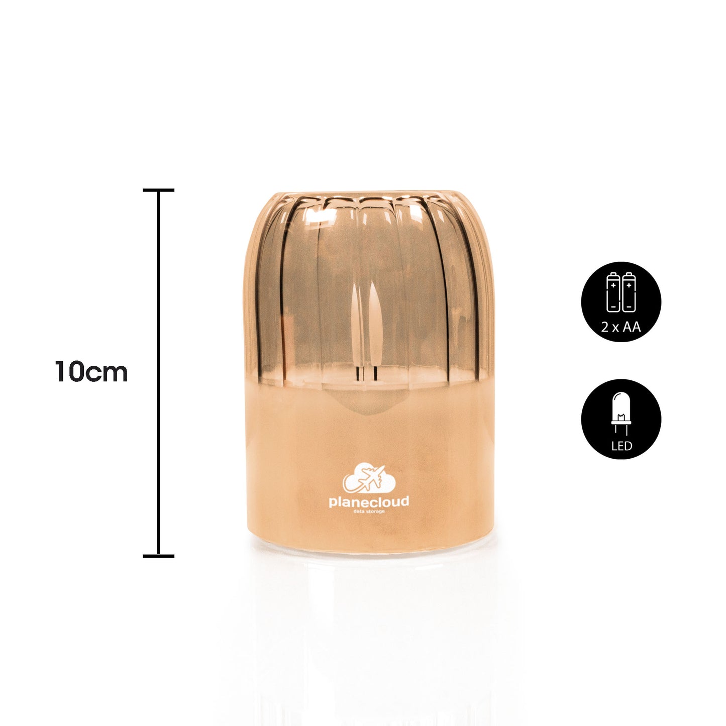 Lampe mit Infos