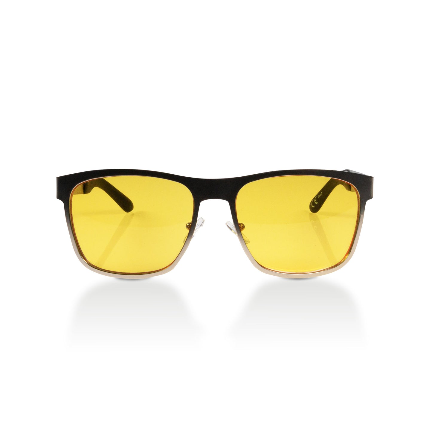 Sonnenbrille von vorne geöffnet