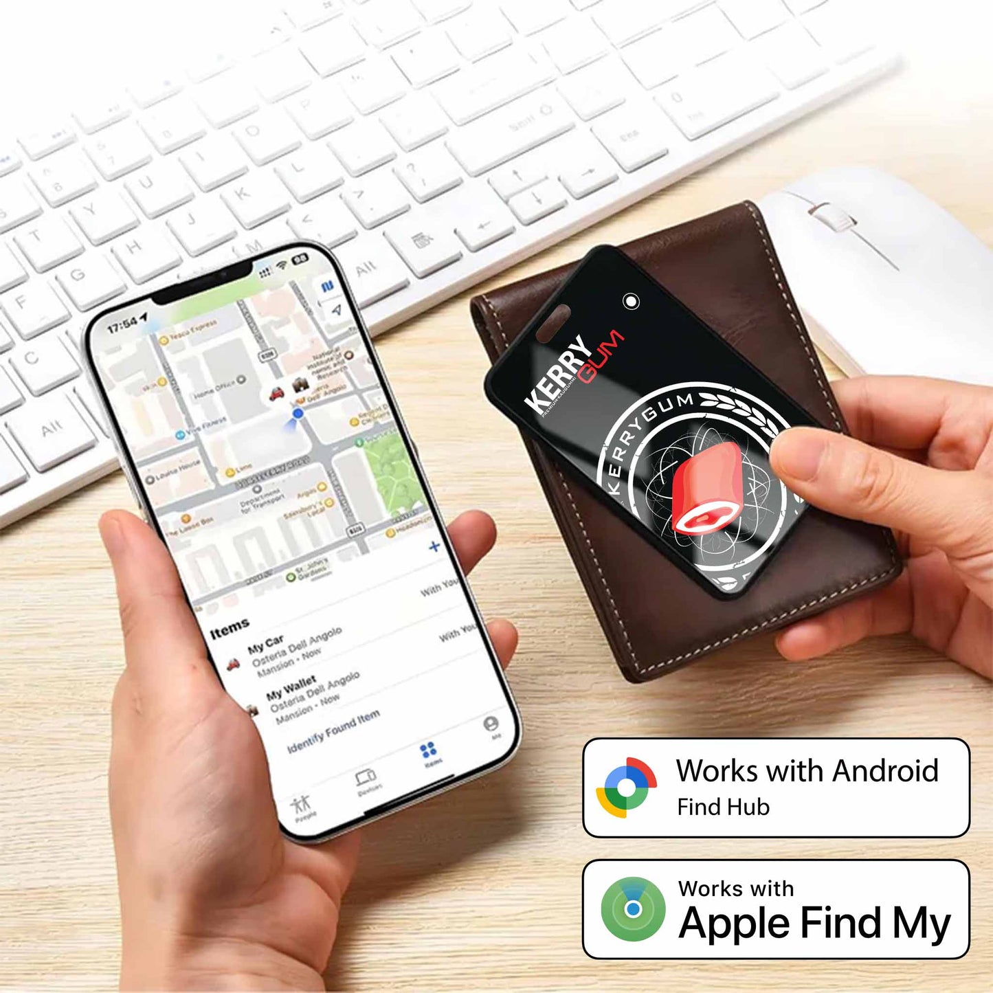 DualTag "card classic" Bluetooth-Tracker