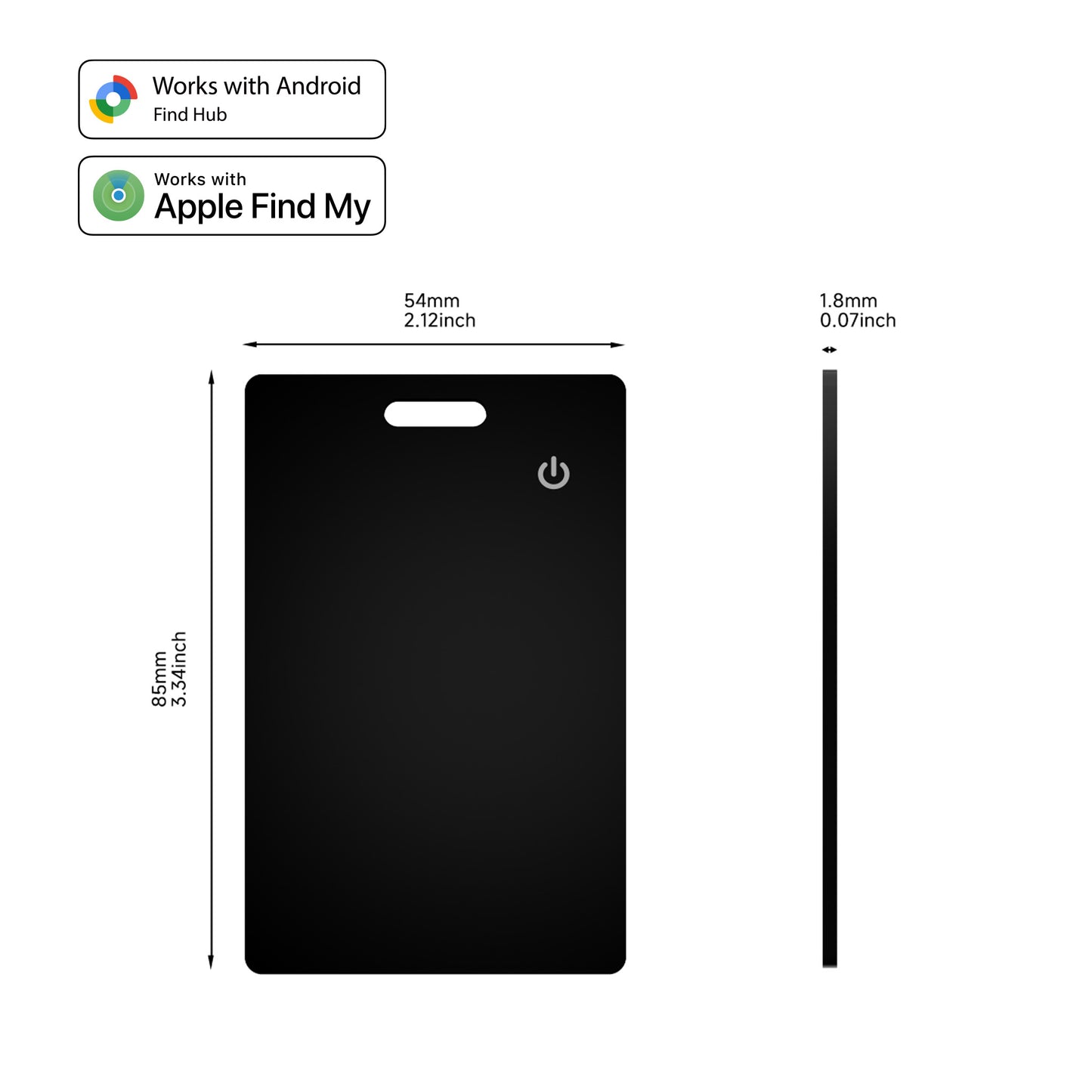 DualTag "card classic" Bluetooth-Tracker