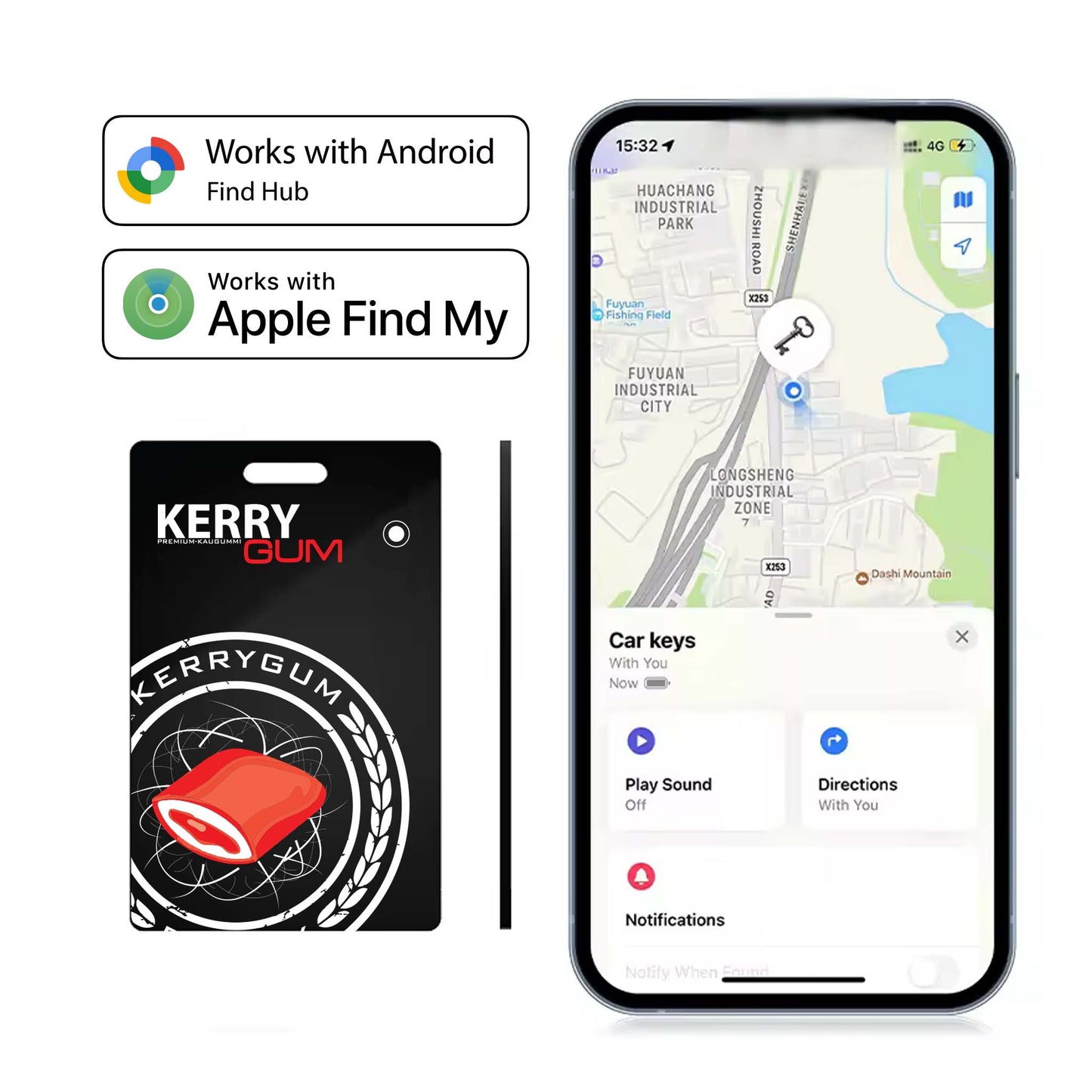 DualTag "card classic" Bluetooth-Tracker