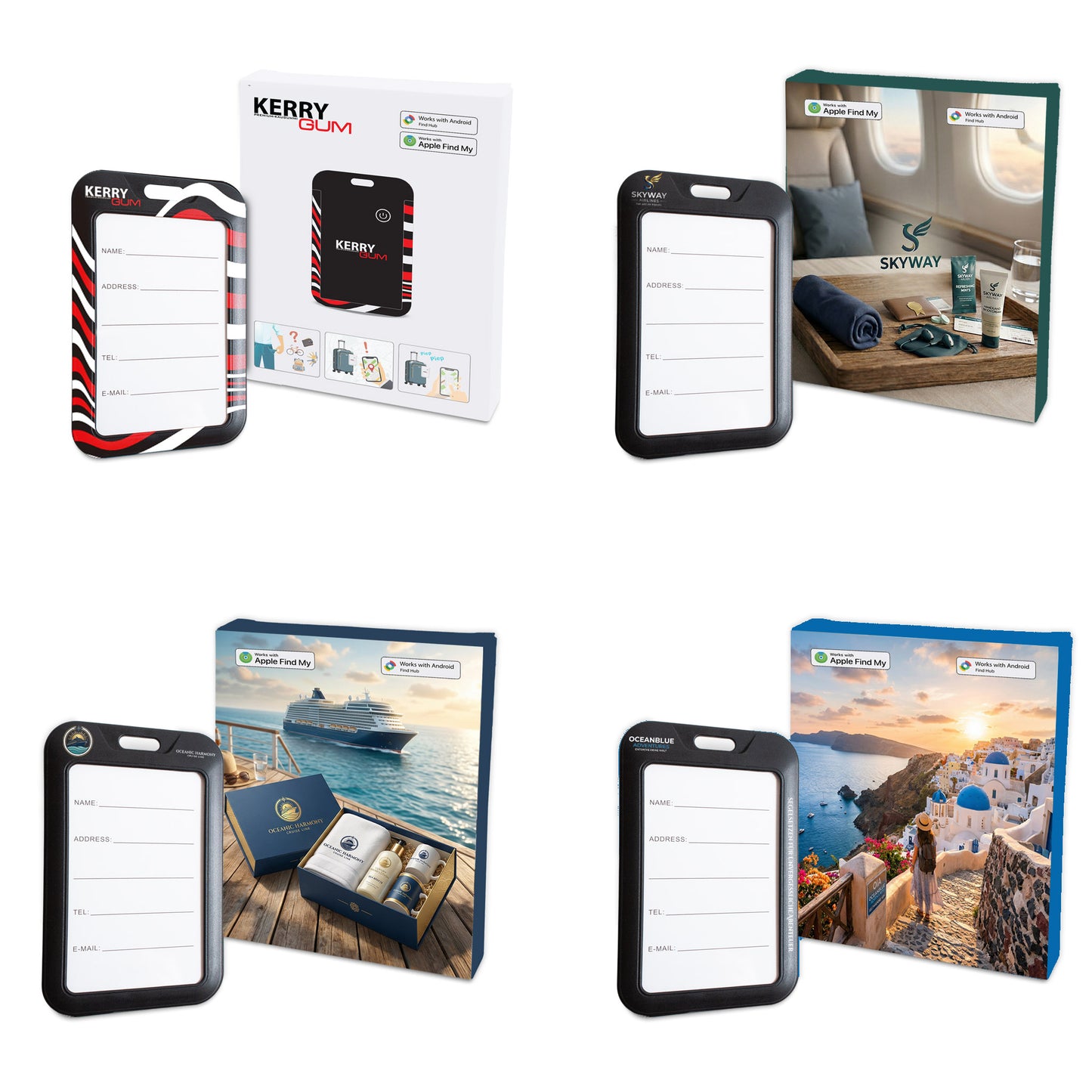 DualTag "luggage" Bluetooth-Tracker