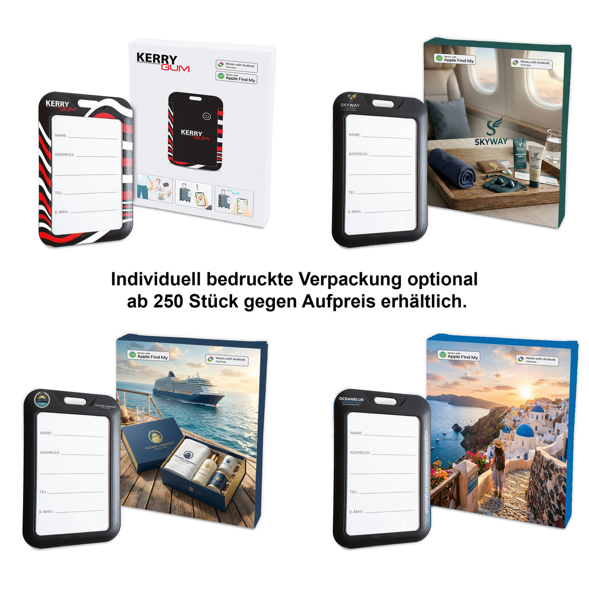 DualTag "luggage" Bluetooth-Tracker