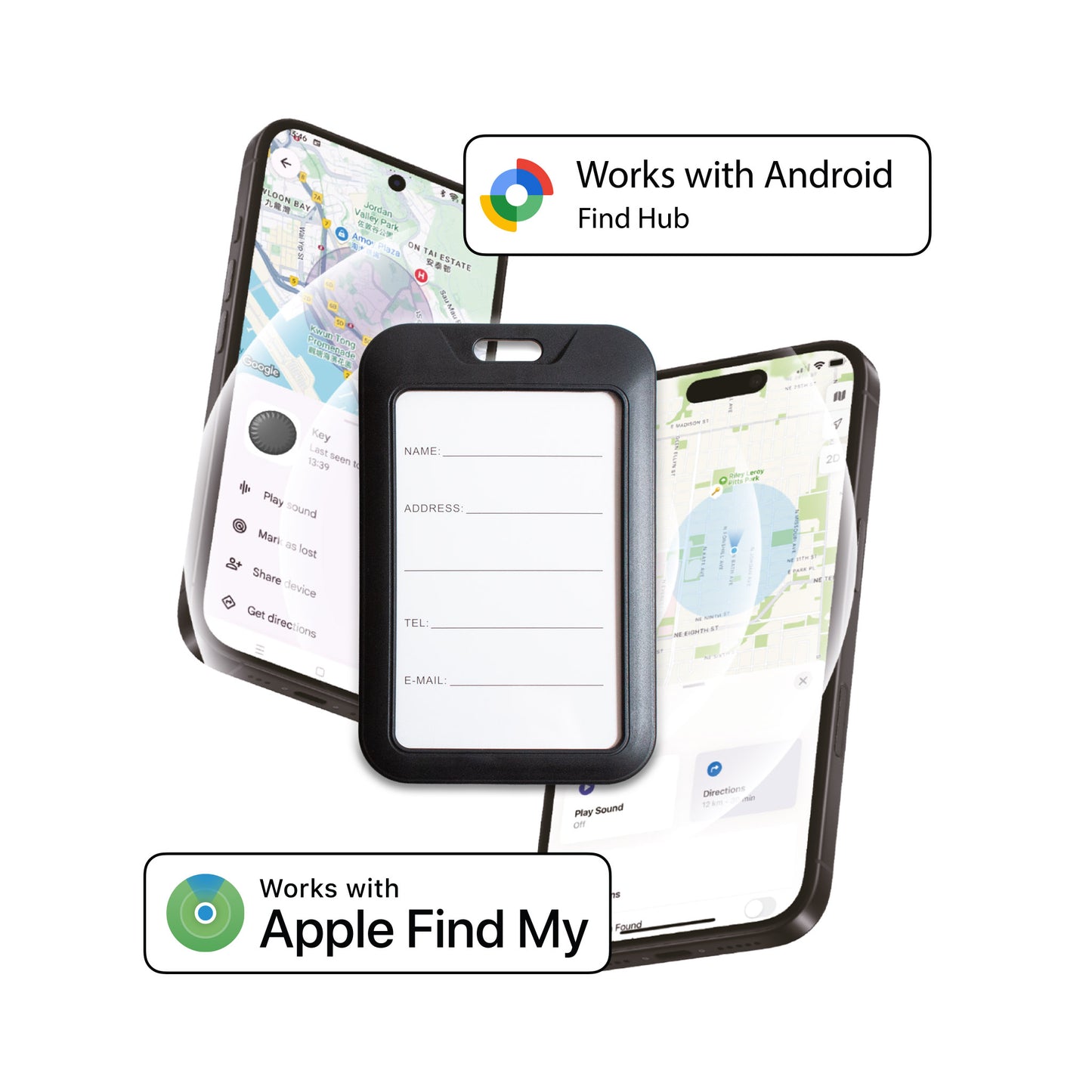 DualTag "luggage" Bluetooth-Tracker