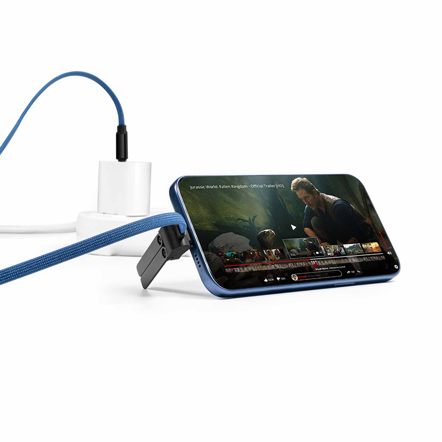 MagCable 2in1 "stand" Ladekabel mit integriertem Handyständer