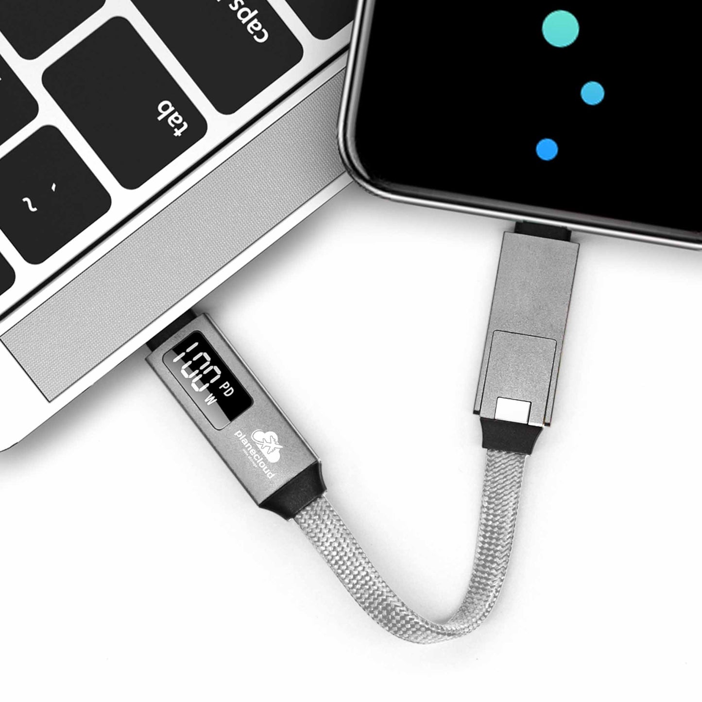 MagCable 3in1 short "display" USB-Kabel