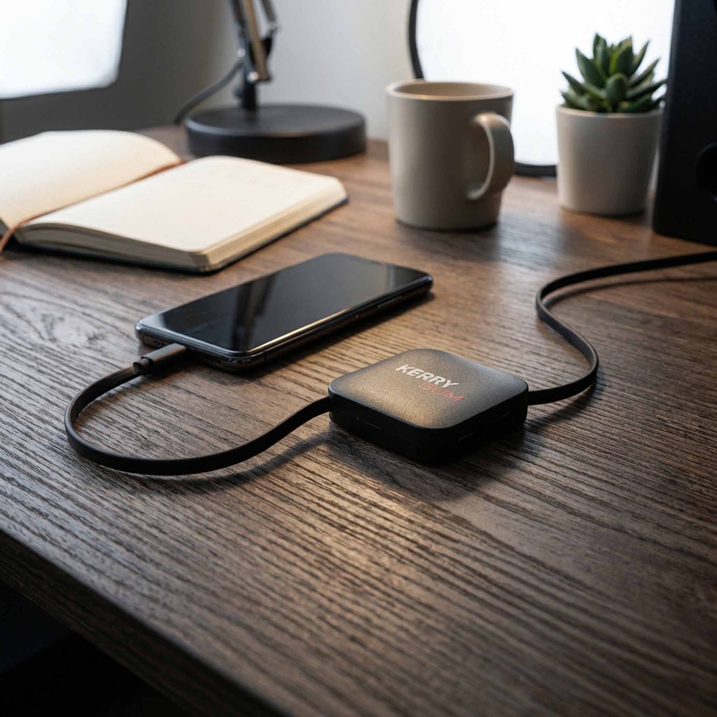 MagCable 4in1 roll "square" Multiladekabel