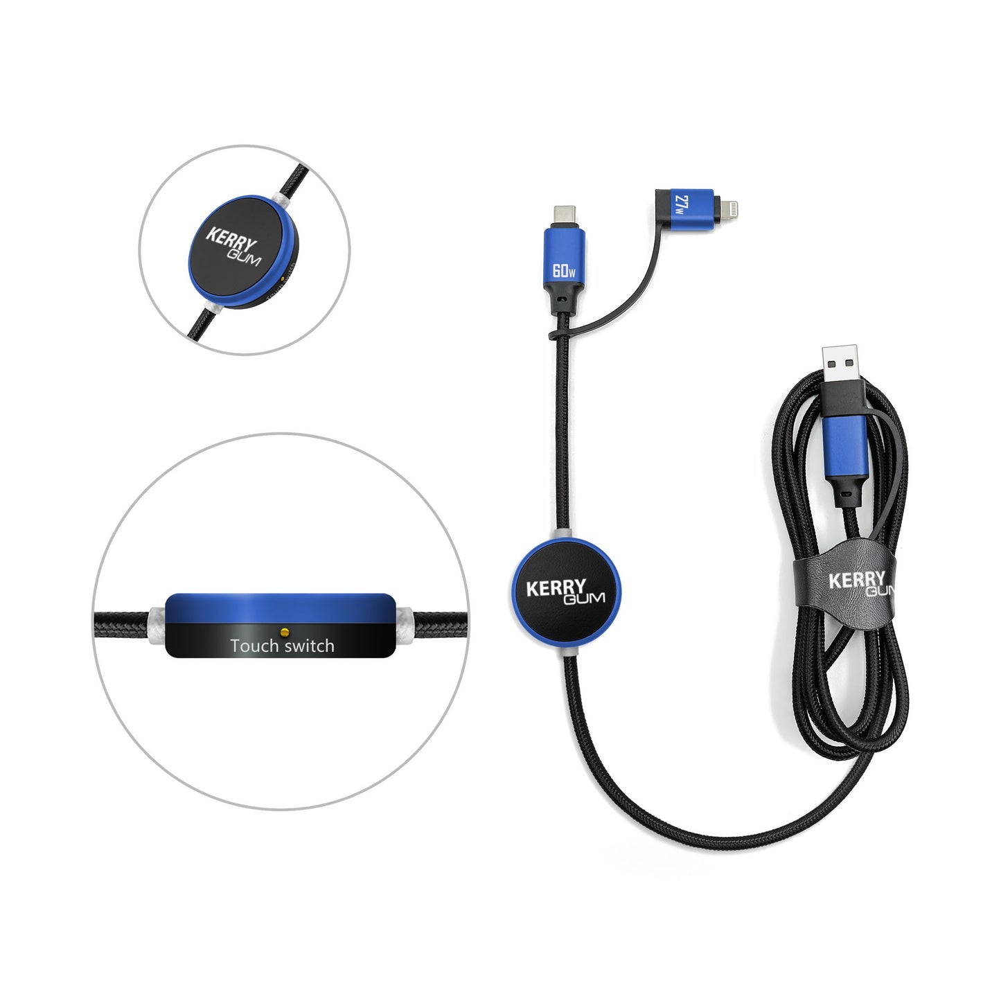 MagCable 5in1 LED long "NFC"