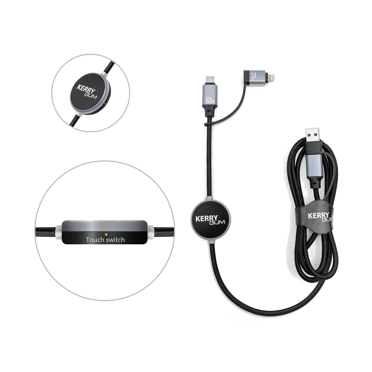 MagCable 5in1 LED long "NFC"