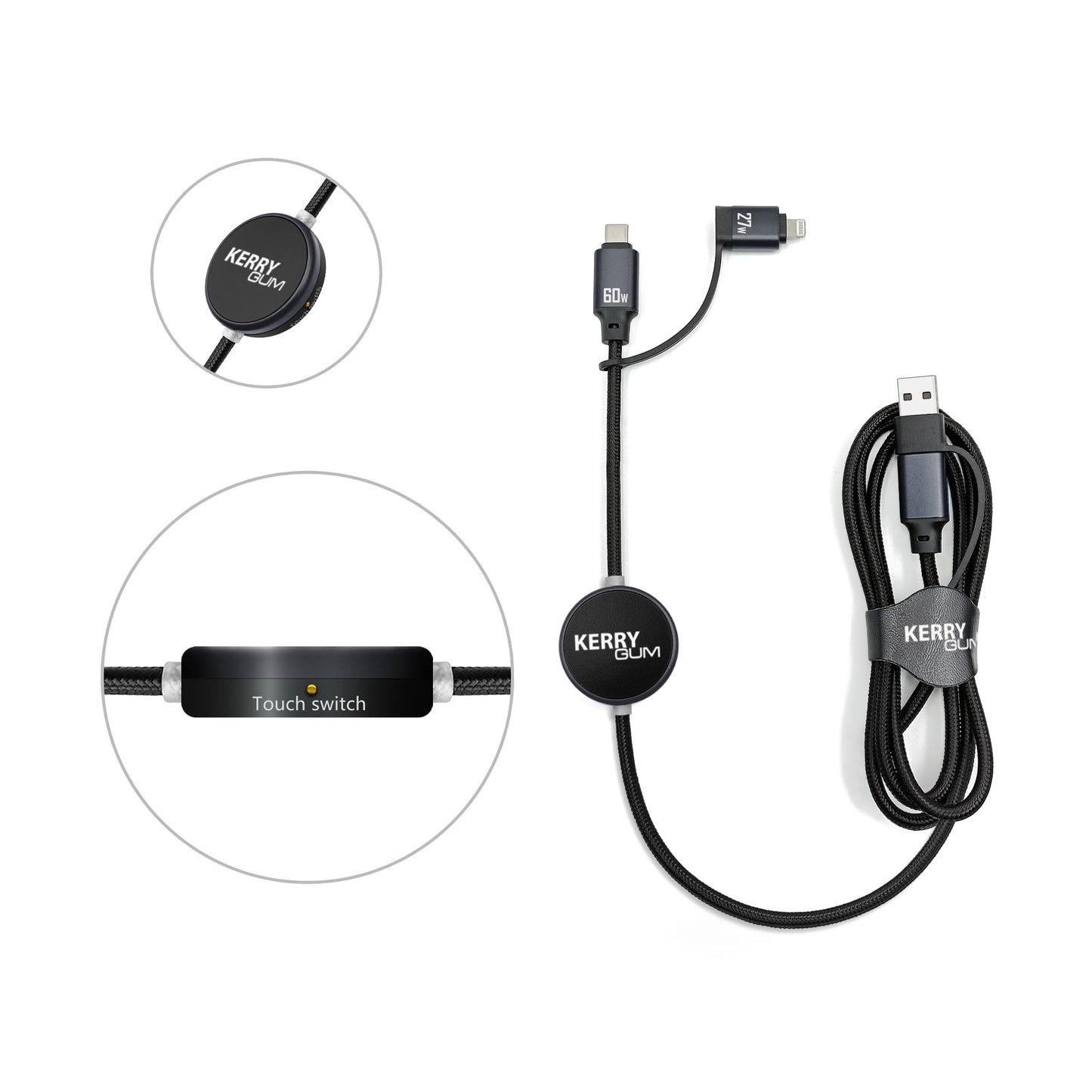 MagCable 5in1 LED long "NFC"