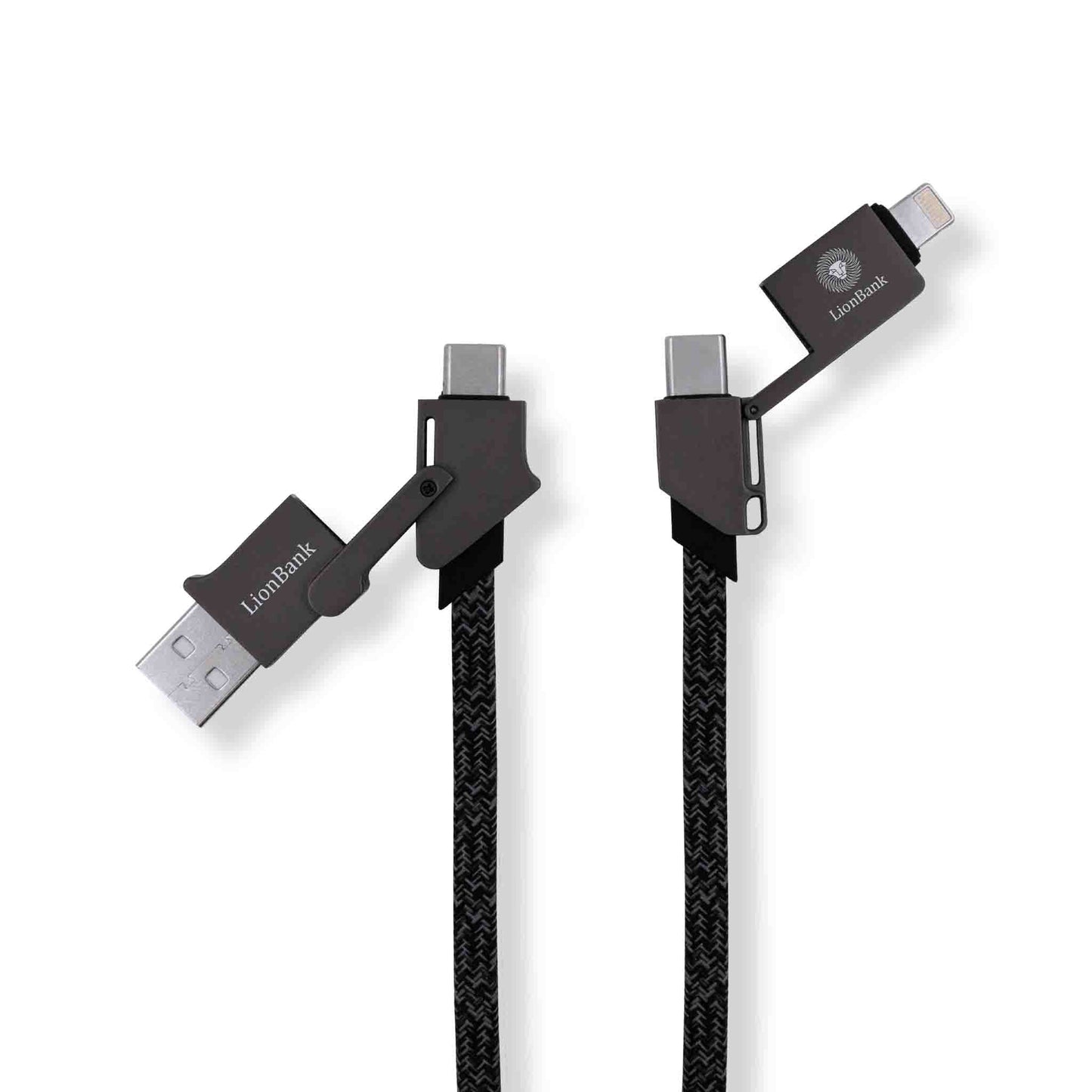 MagCable 5in1 short "metal" fast charging and data transfer cable