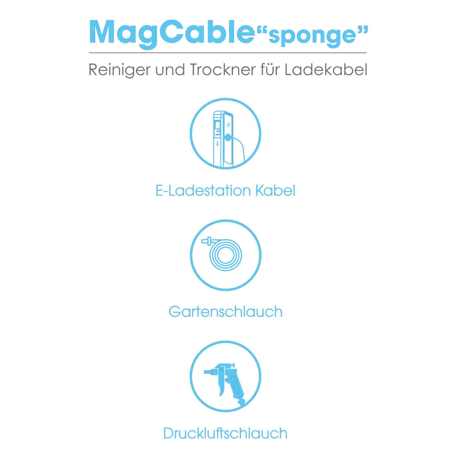 MagCable "sponge" Ladekabel Reiniger