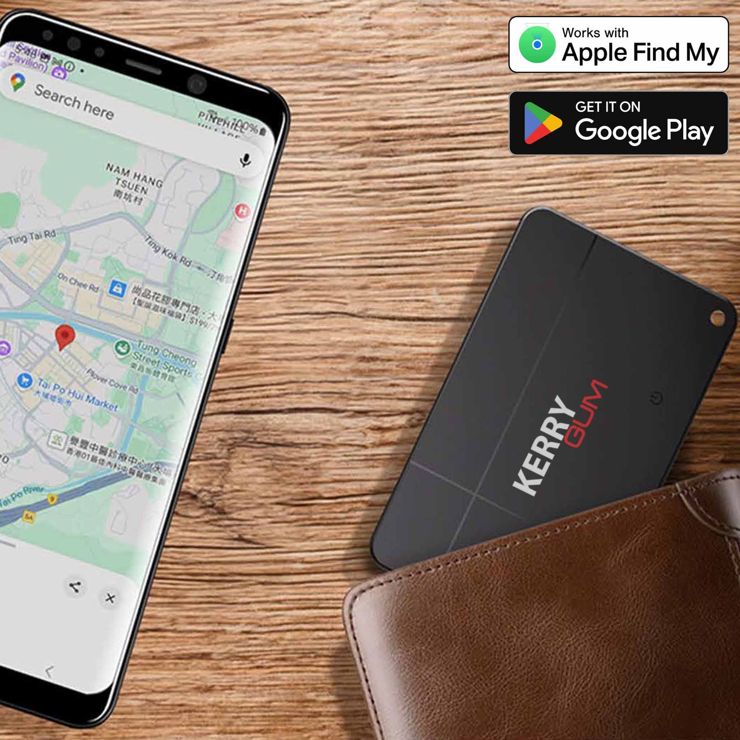 DualTag "card mili" Bluetooth-Tracker