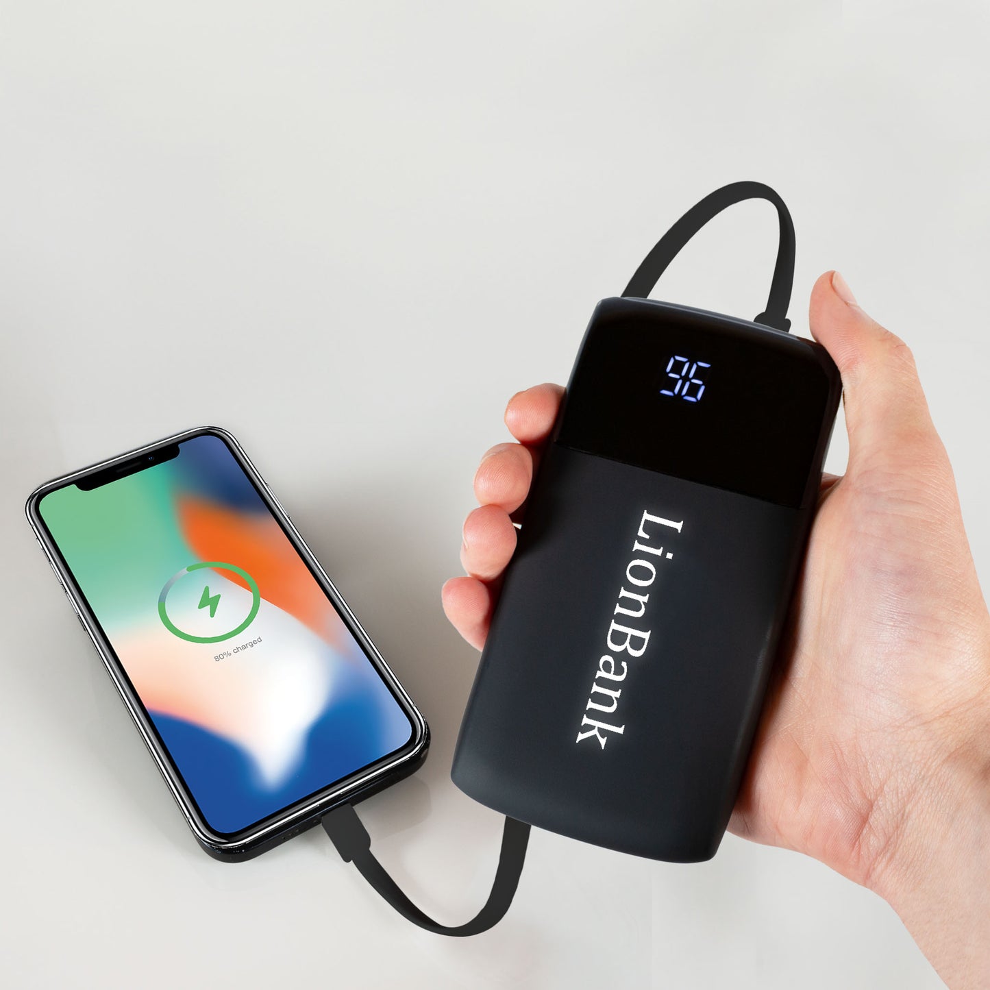 MagPower LED "wireless" power bank