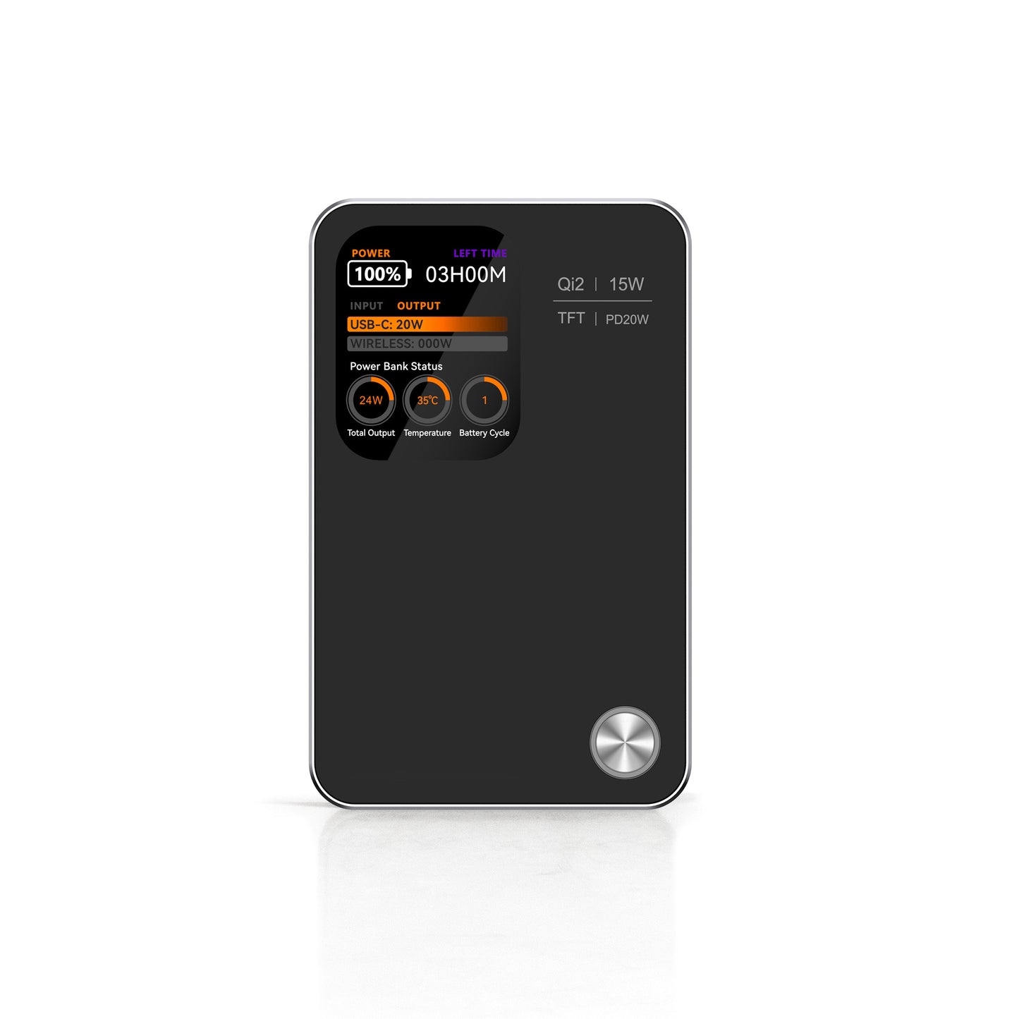 MagPower Qi2 LED 5.000mAh Powerbank