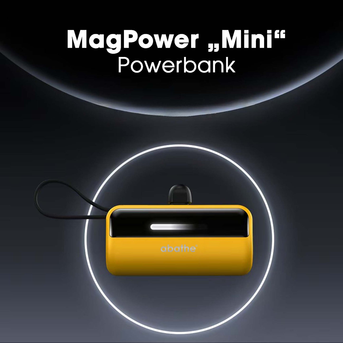 MagPower LED "wireless" power bank