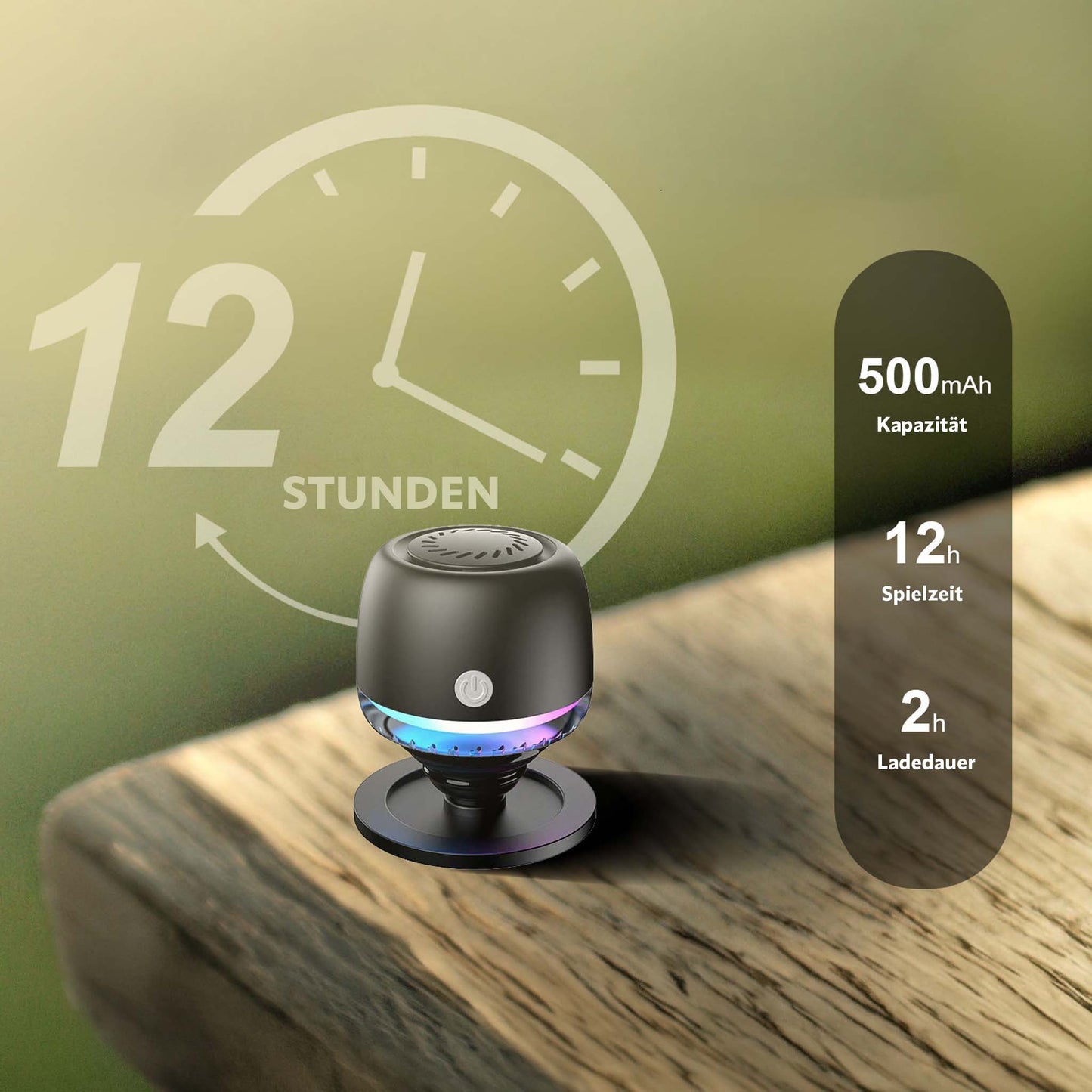 MagSpeaker magnet "pop-up" Bluetooth Lautsprecher