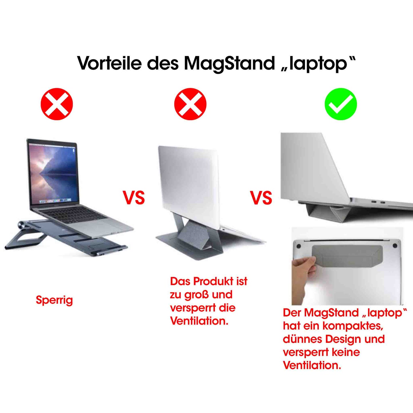 MagStand "laptop" Handyhalter