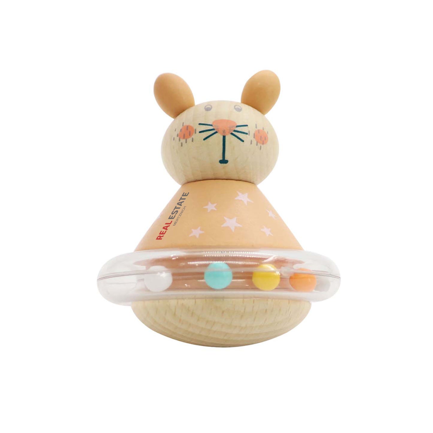 MagToy wood "tippy" toy